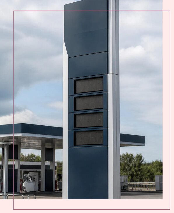 Стелы для АЗС в Кропоткине по цене от 380065 р. | Аванза-Крп